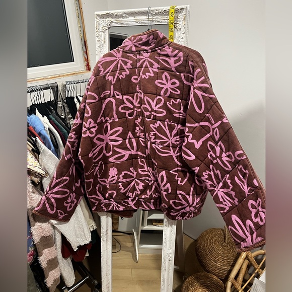 Free People Rare Printed Dolman Jacket - Picture 8 of 9